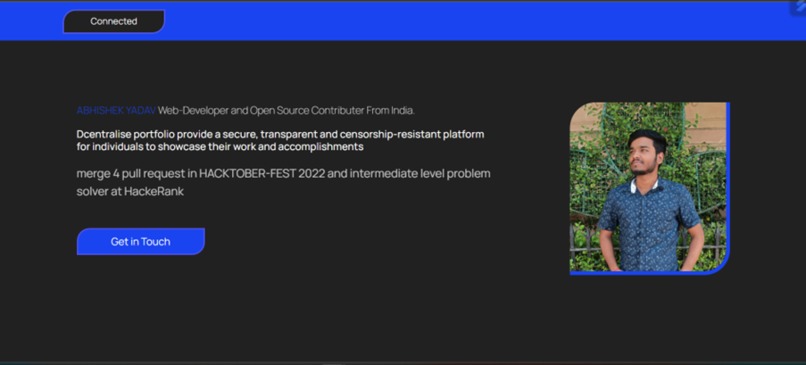 D-PORTFOLIO – screenshot 3