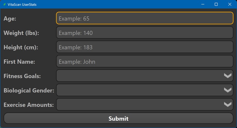 VitaScan – screenshot 2