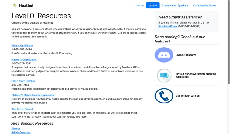 Healthut – screenshot 2