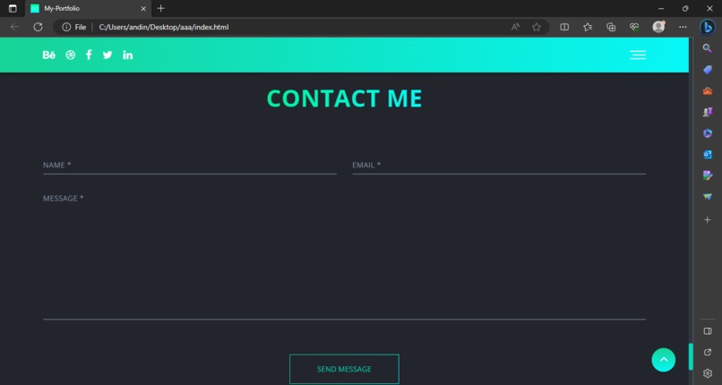 Portfolio  – screenshot 12
