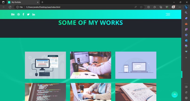 Portfolio  – screenshot 10