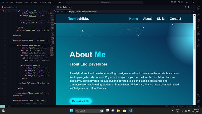 Portfolio  – screenshot 22