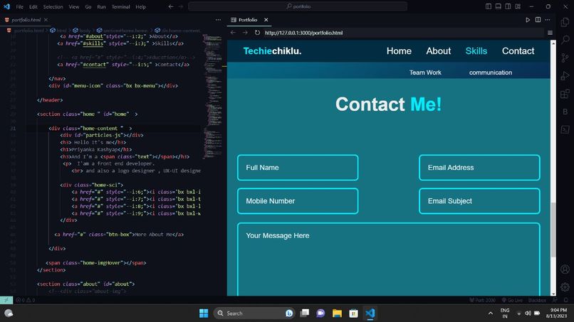 Portfolio  – screenshot 23