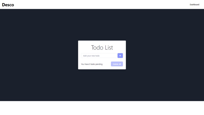 Desco – screenshot 2