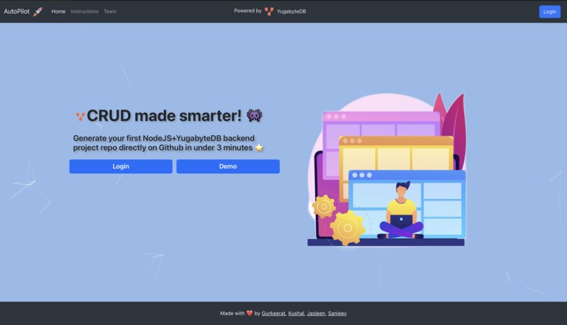 Autopilot X YugabyteDB – screenshot 1
