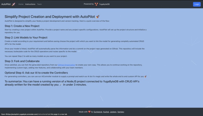 Autopilot X YugabyteDB – screenshot 2