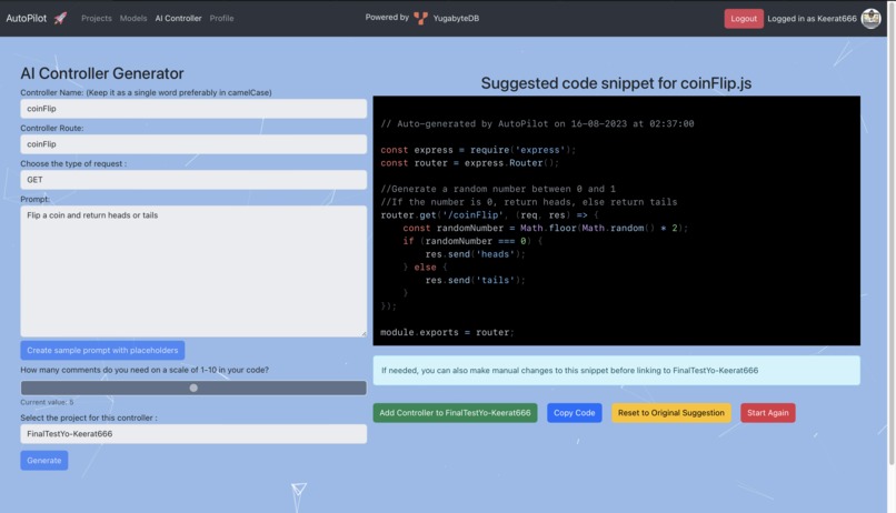 Autopilot X YugabyteDB – screenshot 11