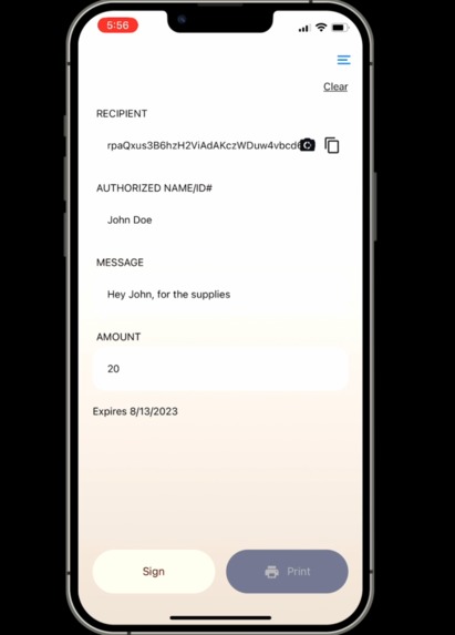 Origami: Paper CBDC Vouchers for Financial Inclusion – screenshot 3
