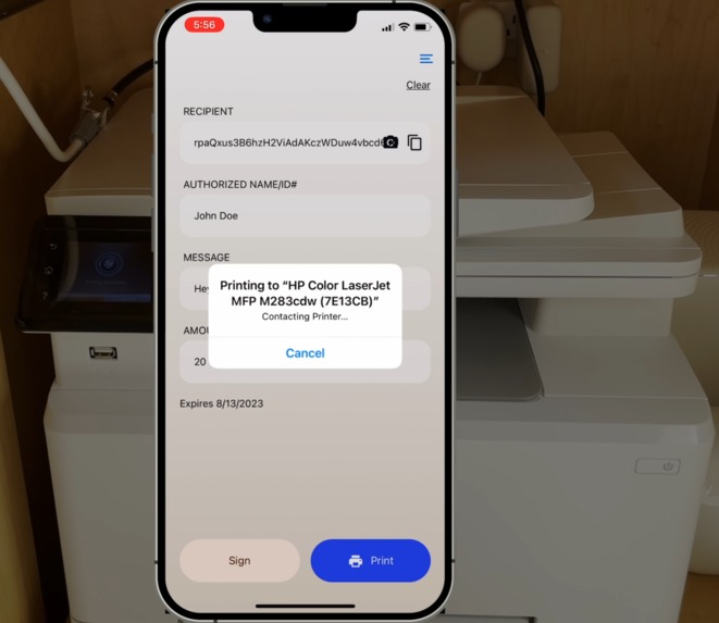 Origami: Paper CBDC Vouchers for Financial Inclusion – screenshot 9