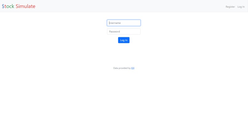 StockSimulate – screenshot 1