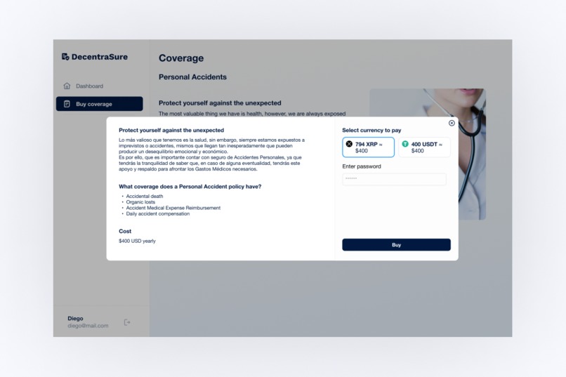 DecentraSure – screenshot 4
