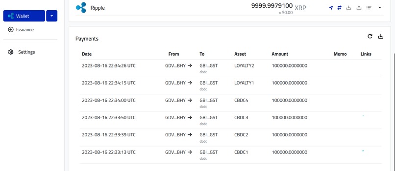 RippleFusion: BPVs CBDC MSB Solution – screenshot 5