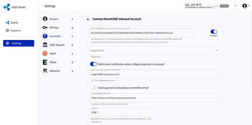 RippleFusion: BPVs CBDC MSB Solution – screenshot 2