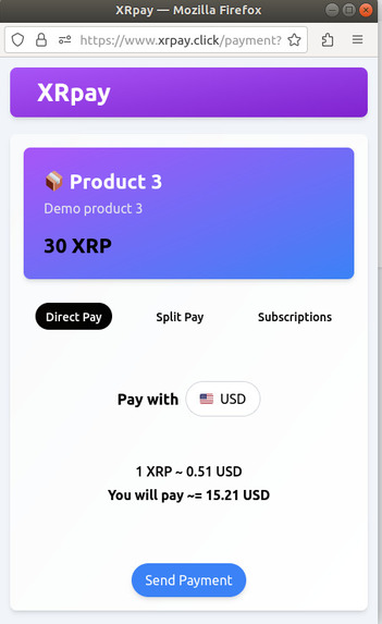 XRPay – screenshot 5