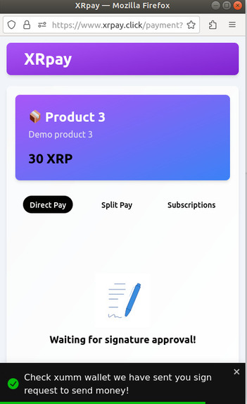 XRPay – screenshot 6