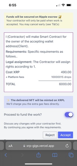 AMADAO Gig Pay – screenshot 1