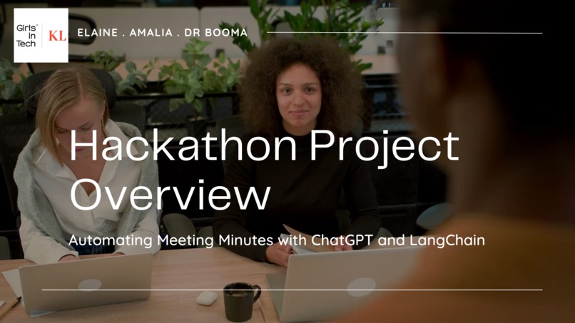 Automating Meeting Minutes with ChatGPT and LangChain – screenshot 1