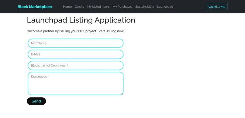 Block Marketplace – screenshot 1
