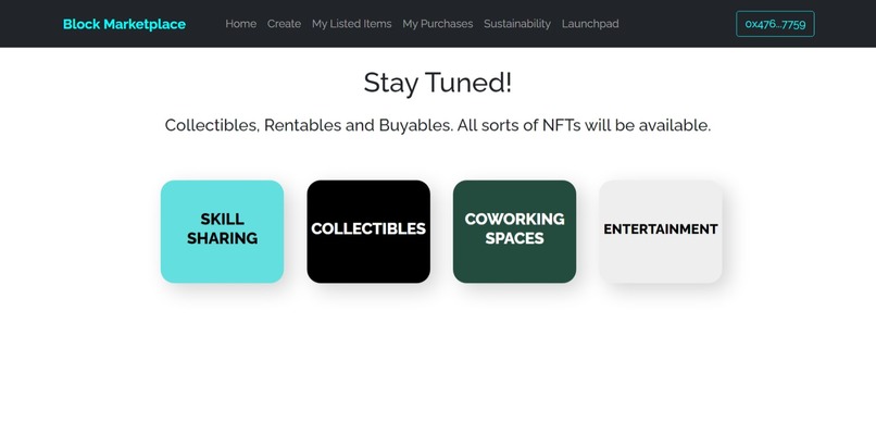 Block Marketplace – screenshot 4