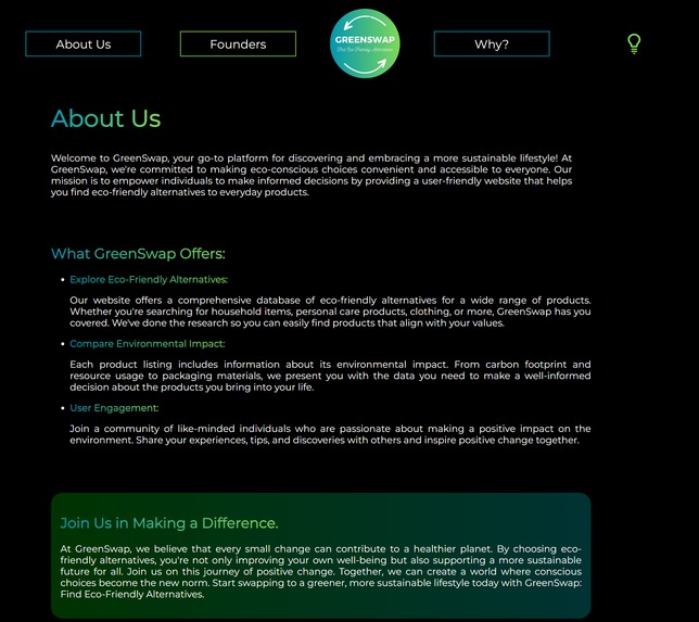 GreenSwap – screenshot 1