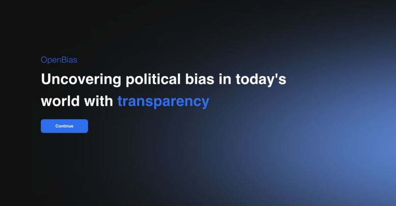 OpenBias – screenshot 1