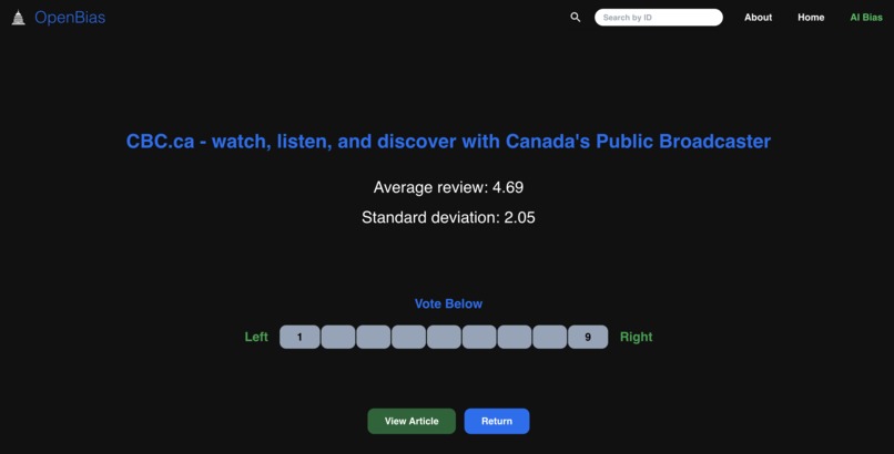OpenBias – screenshot 5