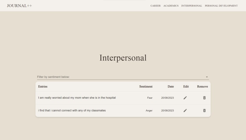Journal++ – screenshot 4