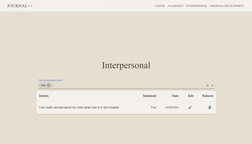 Journal++ – screenshot 5