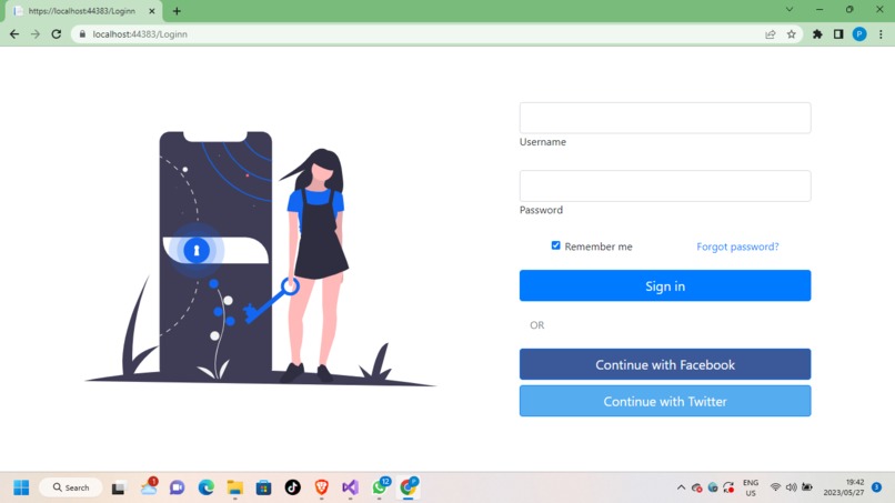 SchoolWebsite – screenshot 1