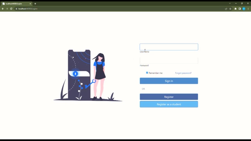 SchoolWebsite – screenshot 3
