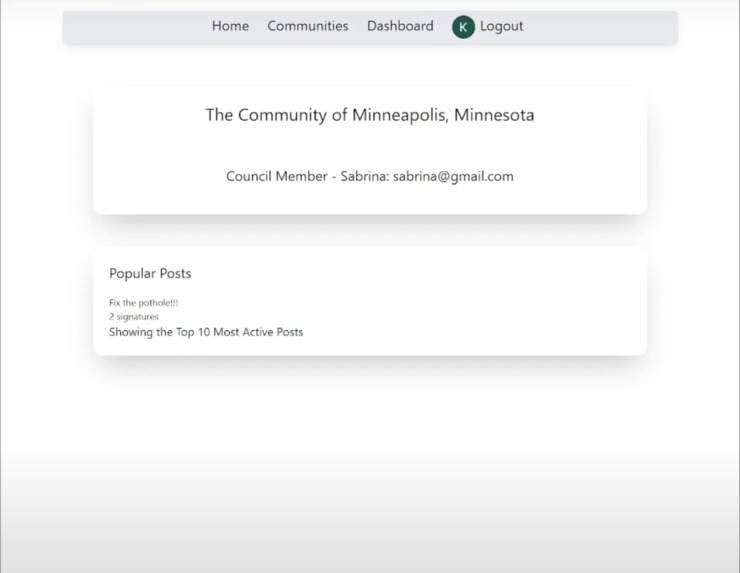 CommunityCall MN – screenshot 3