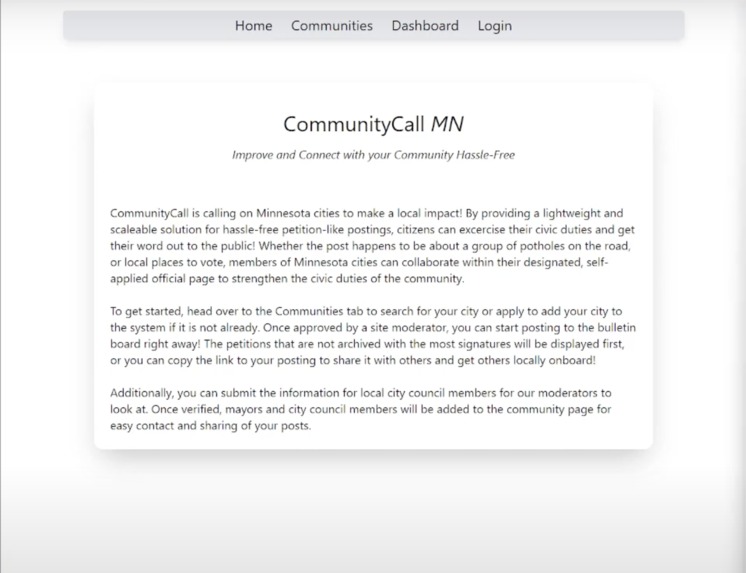 CommunityCall MN – screenshot 4