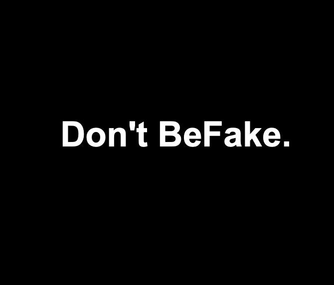 Don't BeFake – screenshot 1