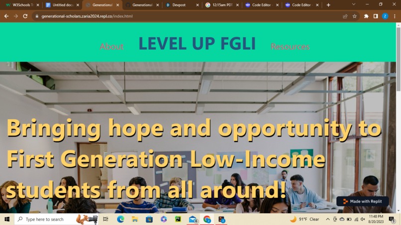 Level Up FGLI – screenshot 1