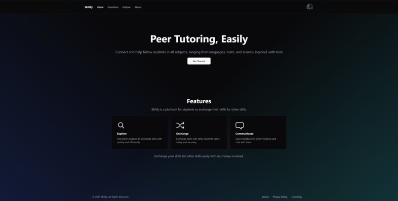 Skilify – screenshot 1