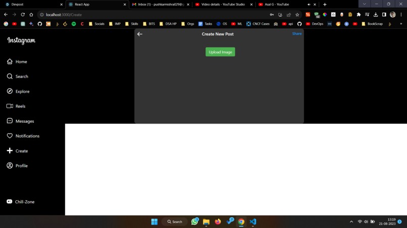 insta-clone-app – screenshot 4