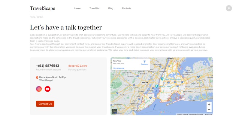 TravelScape – screenshot 1