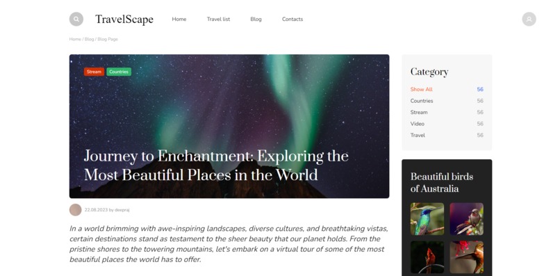 TravelScape – screenshot 3