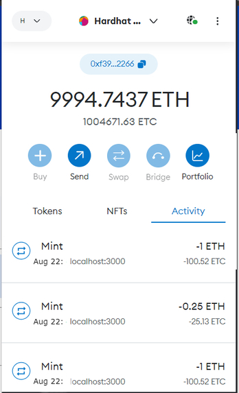 EtherTix – screenshot 5