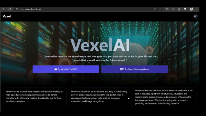 VexelAI: AI powered ChatBOT  – screenshot 2