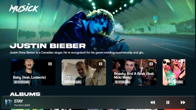 MuSick - The Music App of Next Generation – screenshot 2