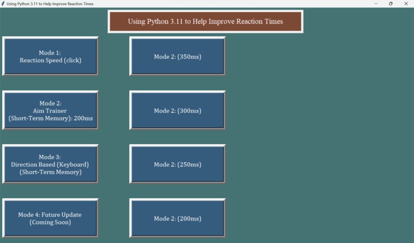 Using Python 3.11 to Help Improve Driver Reaction Time – screenshot 1