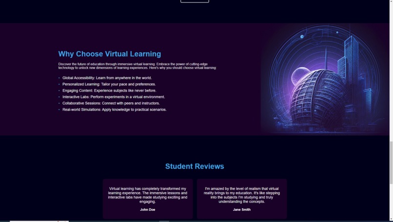 Virtual Learning – screenshot 1
