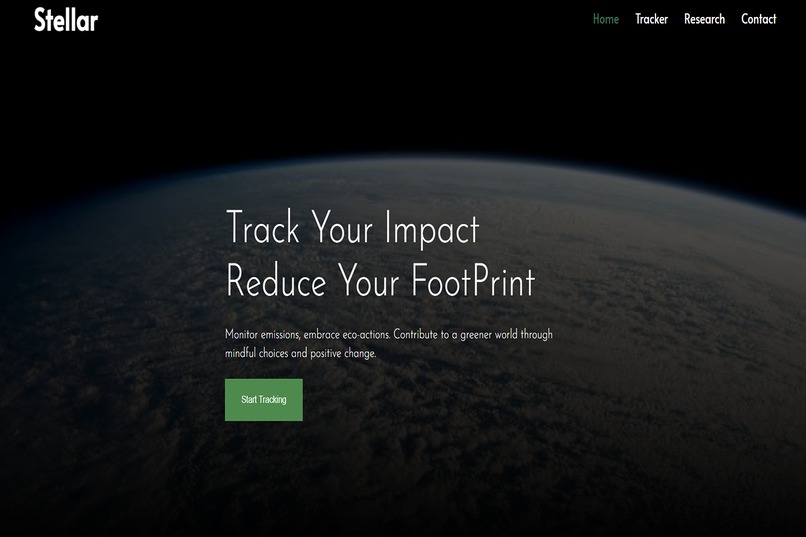 Carbon Footprint Tracker – screenshot 1