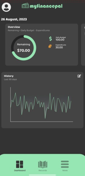 myfinancepal – screenshot 1