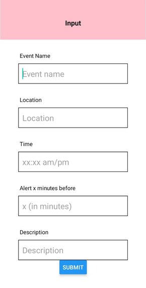 Calendar App – screenshot 2