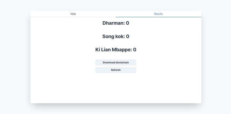 EZ-Vote – screenshot 3