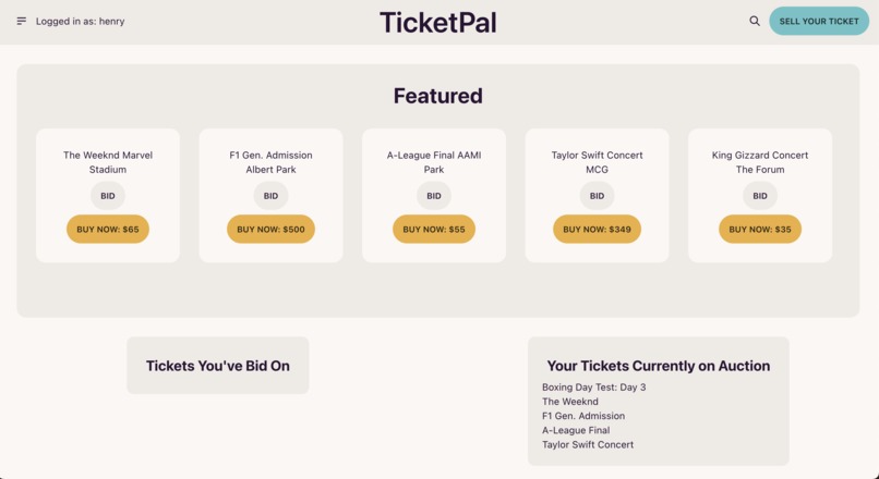 TicketPal – screenshot 3
