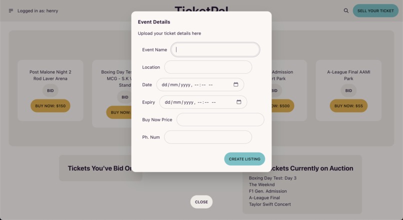 TicketPal – screenshot 4