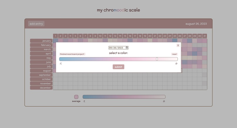 My Chromoodic Scale – screenshot 2